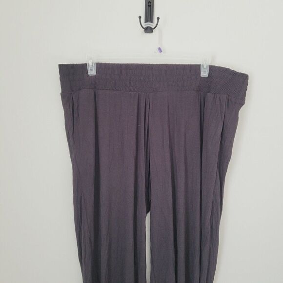 New H&M Mama Maternity Stretch Waist Pants in Black Size XXL NWT - Picture 4 of 8